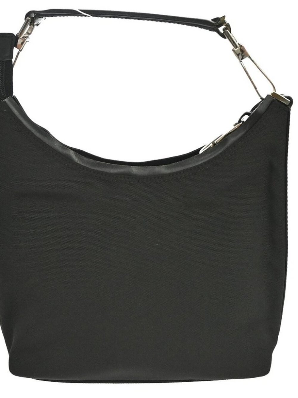 Gucci Black GG Canvas Hobo Bag 0